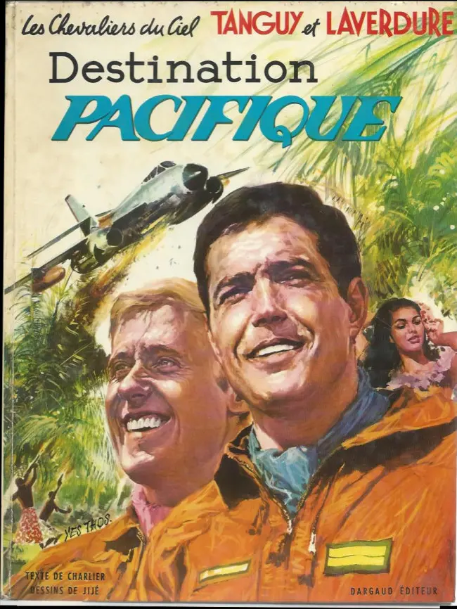 Couverture de l'album Tanguy et Laverdure Tome 11 Destination Pacifique
