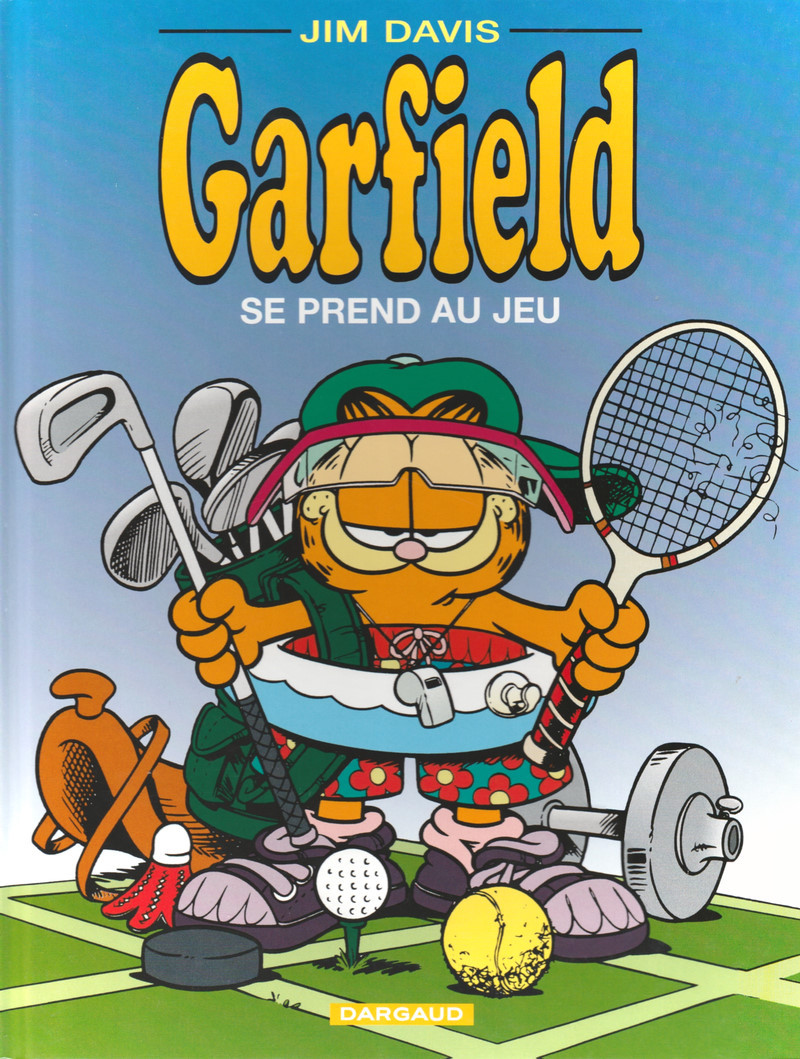 Couverture de l'album Garfield Tome 24 Garfield se prend au jeu