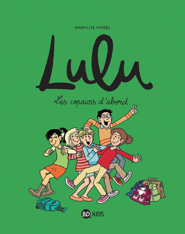 Couverture de l'album Lulu 8 Les copains d'abord