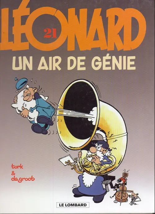 Couverture de l'album Léonard Tome 21 Un air de génie