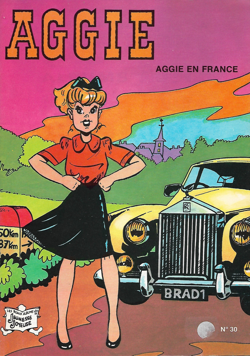 Couverture de l'album Aggie N° 30 Aggie en France