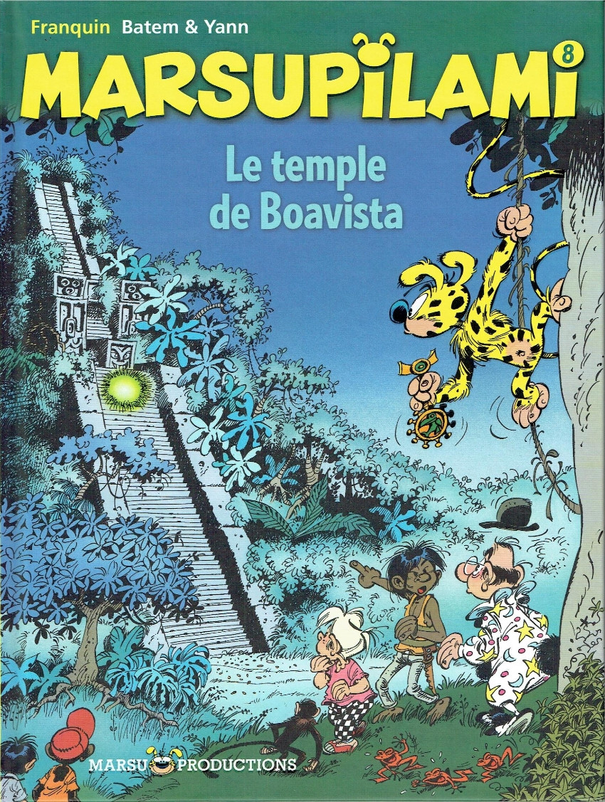 Couverture de l'album Marsupilami Tome 8 Le temple de boavista