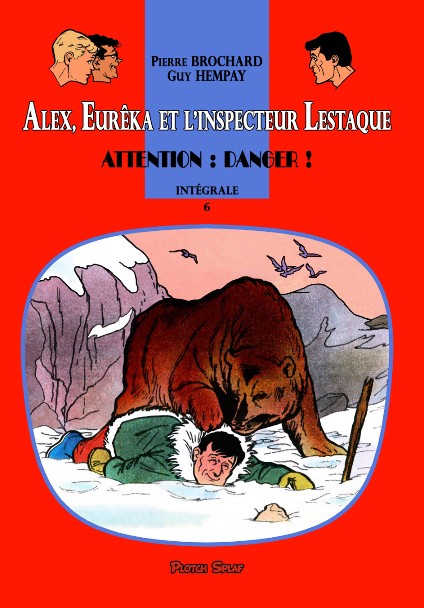 Couverture de l'album Alex et Eurêka (et l'Inspecteur Lestaque) Attention : Danger !
