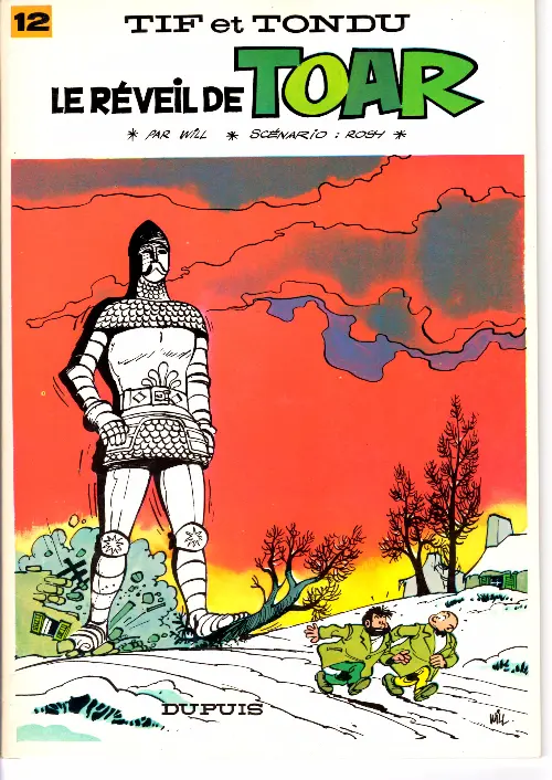 Couverture de l'album Tif et Tondu Tome 12 Le réveil de Toar