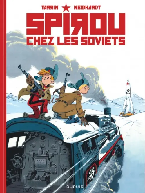 Couverture de l'album Spirou et Fantasio - Une aventure de... / Le Spirou de... Tome 16 Spirou chez les soviets