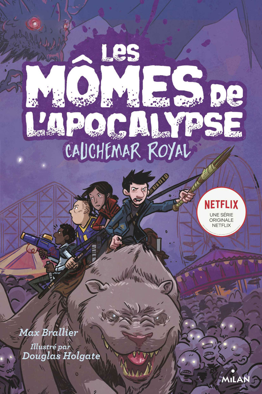 Couverture de l'album Les Mômes de l'Apocalypse 3 Cauchemar Royal