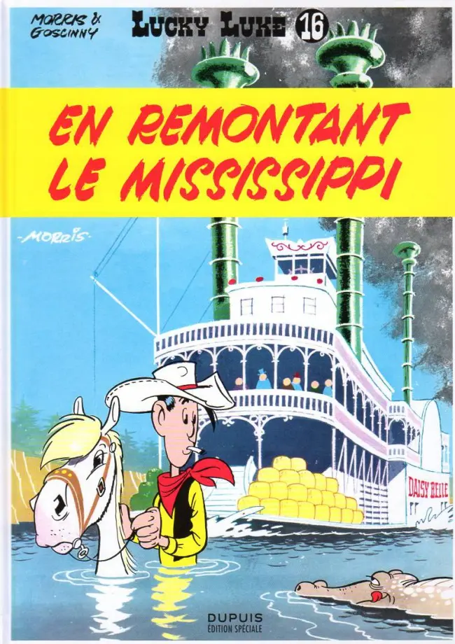 Couverture de l'album Lucky Luke Tome 16 En remontant le Mississipi