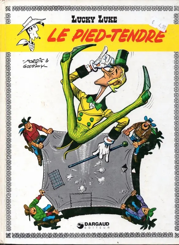 Couverture de l'album Lucky Luke Tome 33 Le pied-tendre