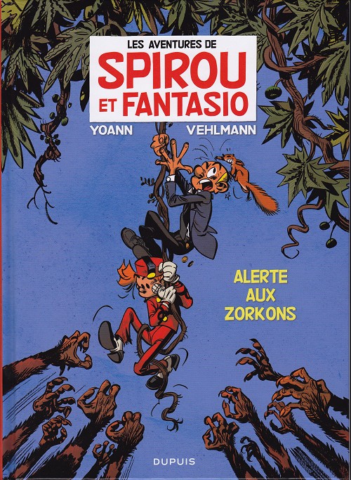 Couverture de l'album Spirou et Fantasio Tome 51 Alerte aux Zorkons