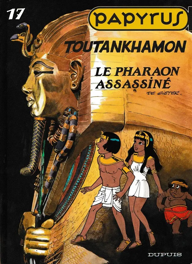 Couverture de l'album Papyrus Tome 17 Toutankhamon le pharaon assassiné