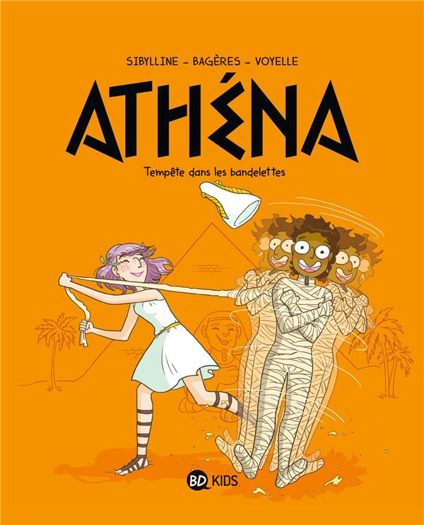 Couverture de l'album Athéna 5 Tempête dans les bandelettes