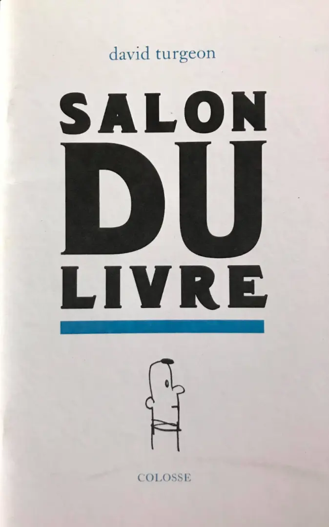 Couverture de l'album Salon du livre