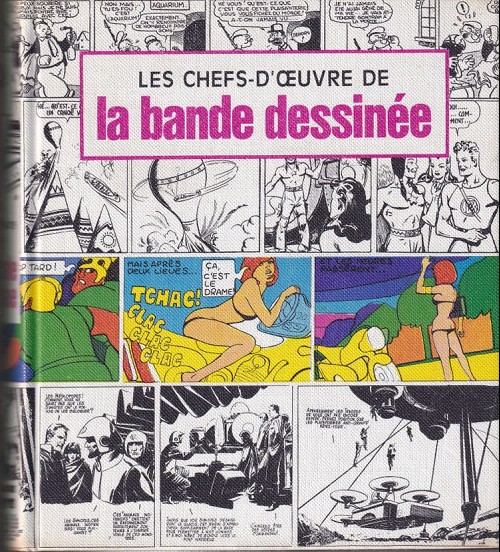 Couverture de l'album Les chefs-d'œuvre de la bande dessinée