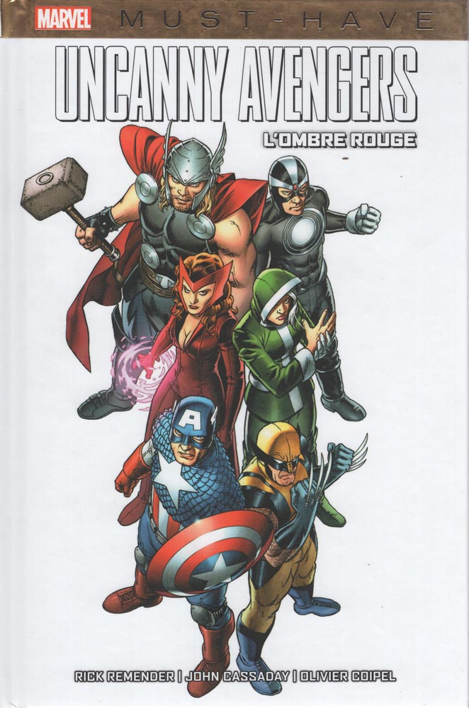 Couverture de l'album Marvel Comics - La collection de référence Tome 122 Uncanny Avengers - L'Ombre Rouge