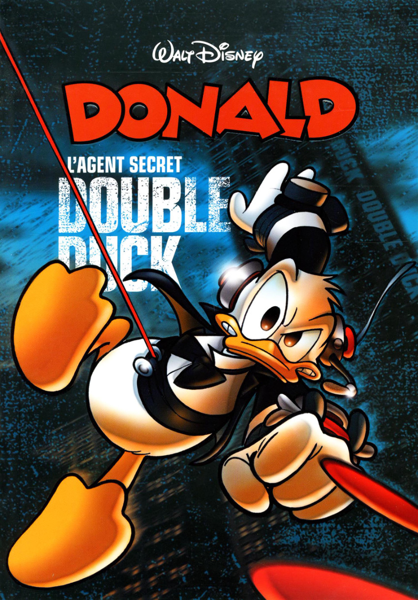 Couverture de l'album BD Disney Tome 24 Donald - L'Agent secret Double Duck