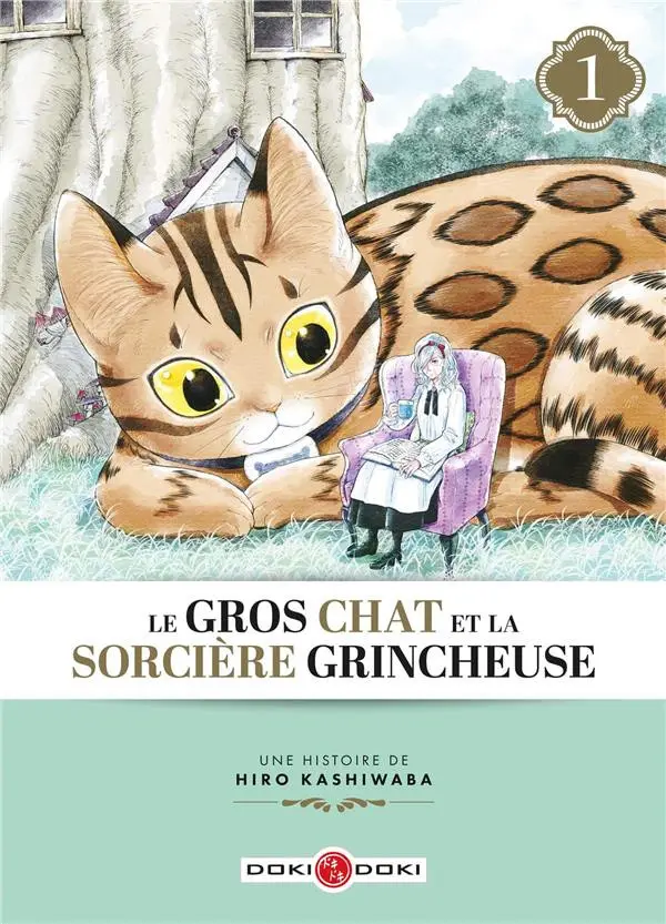 Couverture de l'album Le gros chat et la sorcière grincheuse 1