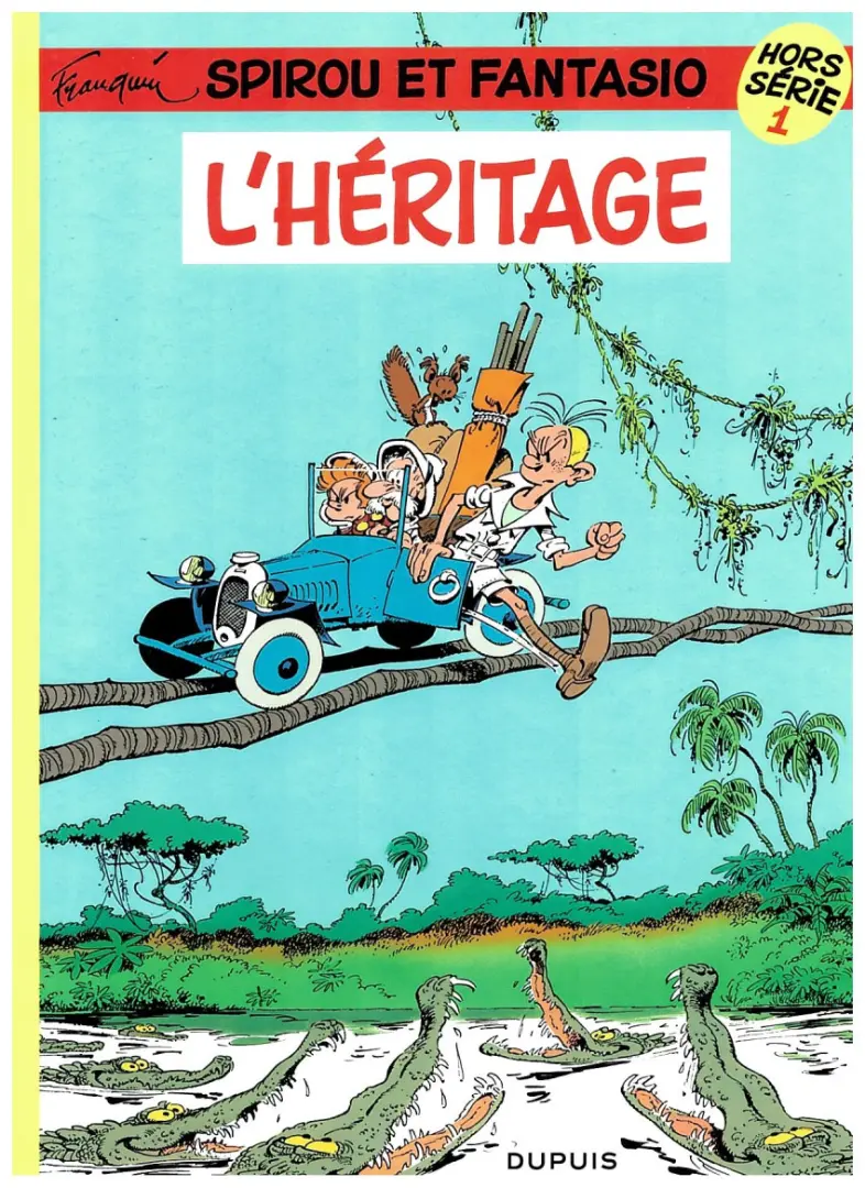 Couverture de l'album Spirou et Fantasio Hors-Série 1 L'héritage