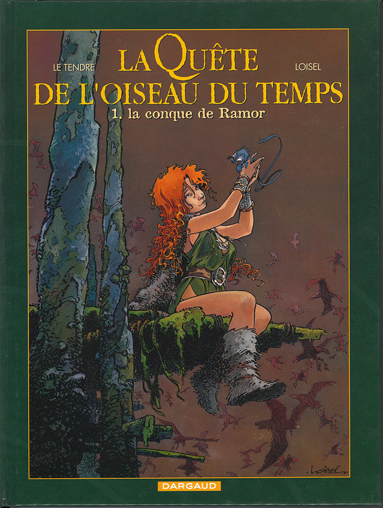 Couverture de l'album La Quête de l'oiseau du temps Tome 1 La conque de Ramor