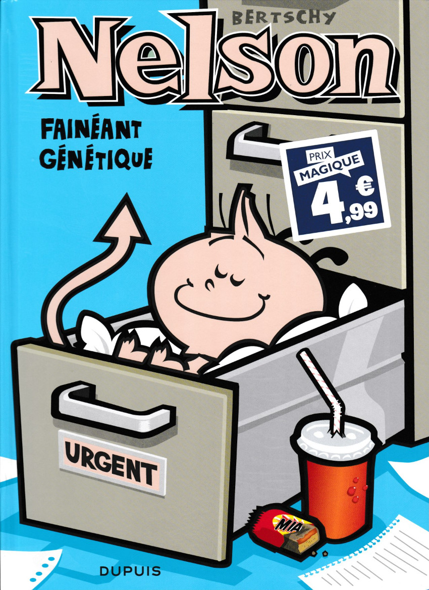 Couverture de l'album Nelson Tome 9 Fainéant génétique