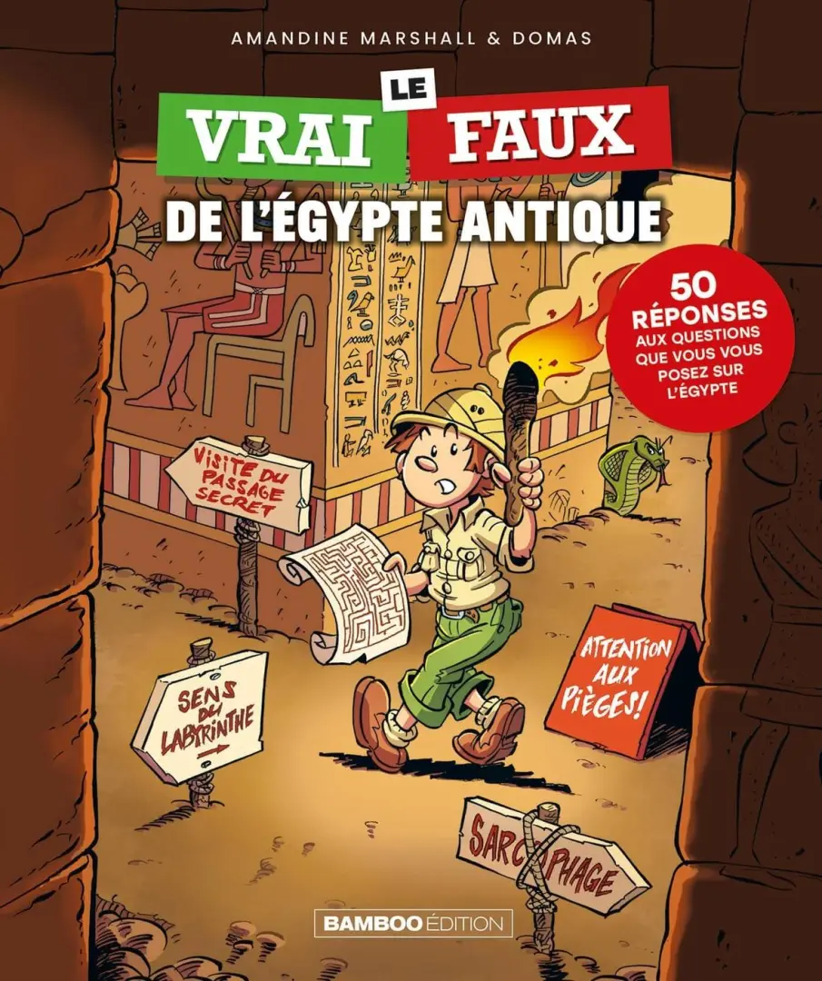 Couverture de l'album Le vrai/faux ... 2 Le Vrai/Faux de l'Égypte antique