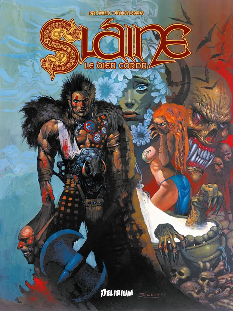 Couverture de l'album Sláine Tome 2 Le Dieu Cornu