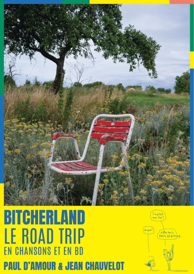 Couverture de l'album Bitcherland Le Road-trip en chansons et en BD