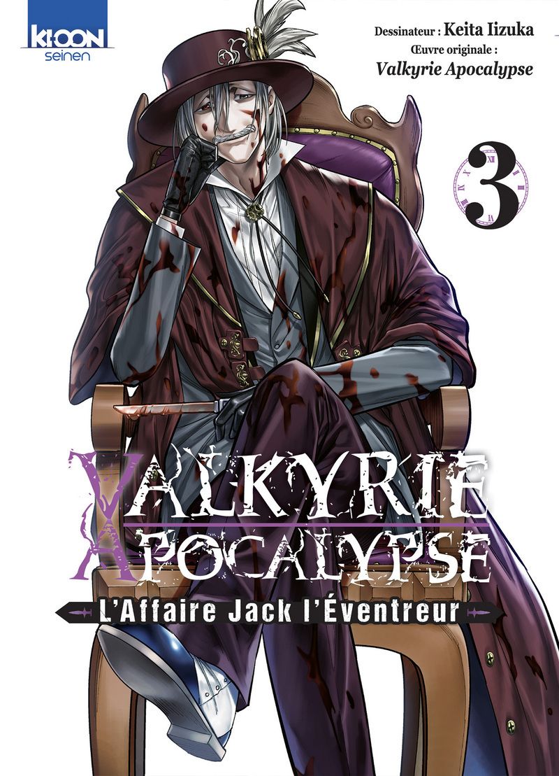 Couverture de l'album Valkyrie Apocalypse - L'Affaire Jack l'Éventreur 3
