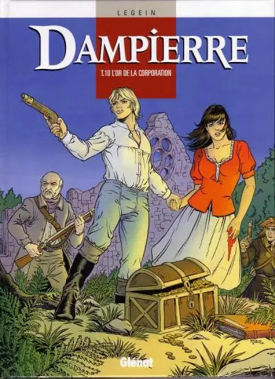 Couverture de l'album Dampierre Tome 10 L'or de la corporation