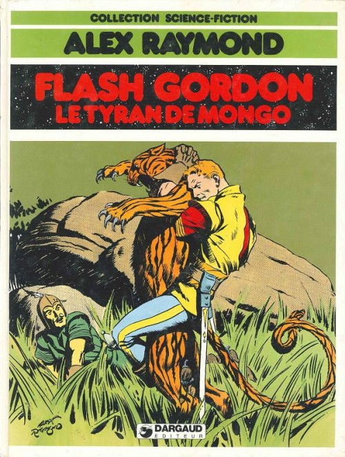 Couverture de l'album Flash Gordon Dargaud Tome 2 Le Tyran de Mongo