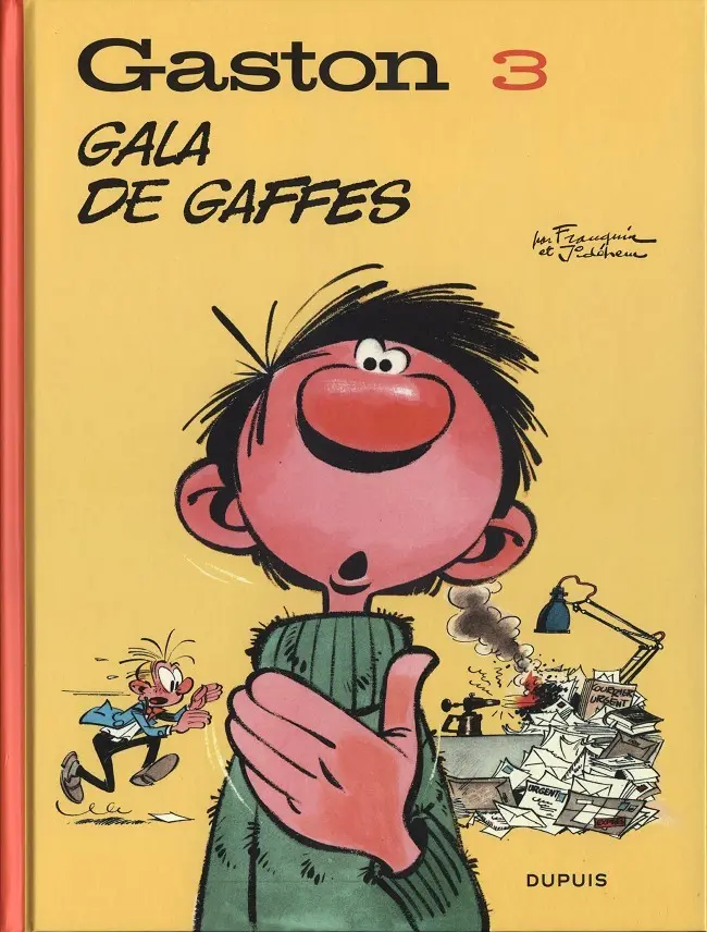 Couverture de l'album Gaston Tome 3 Gala de gaffes