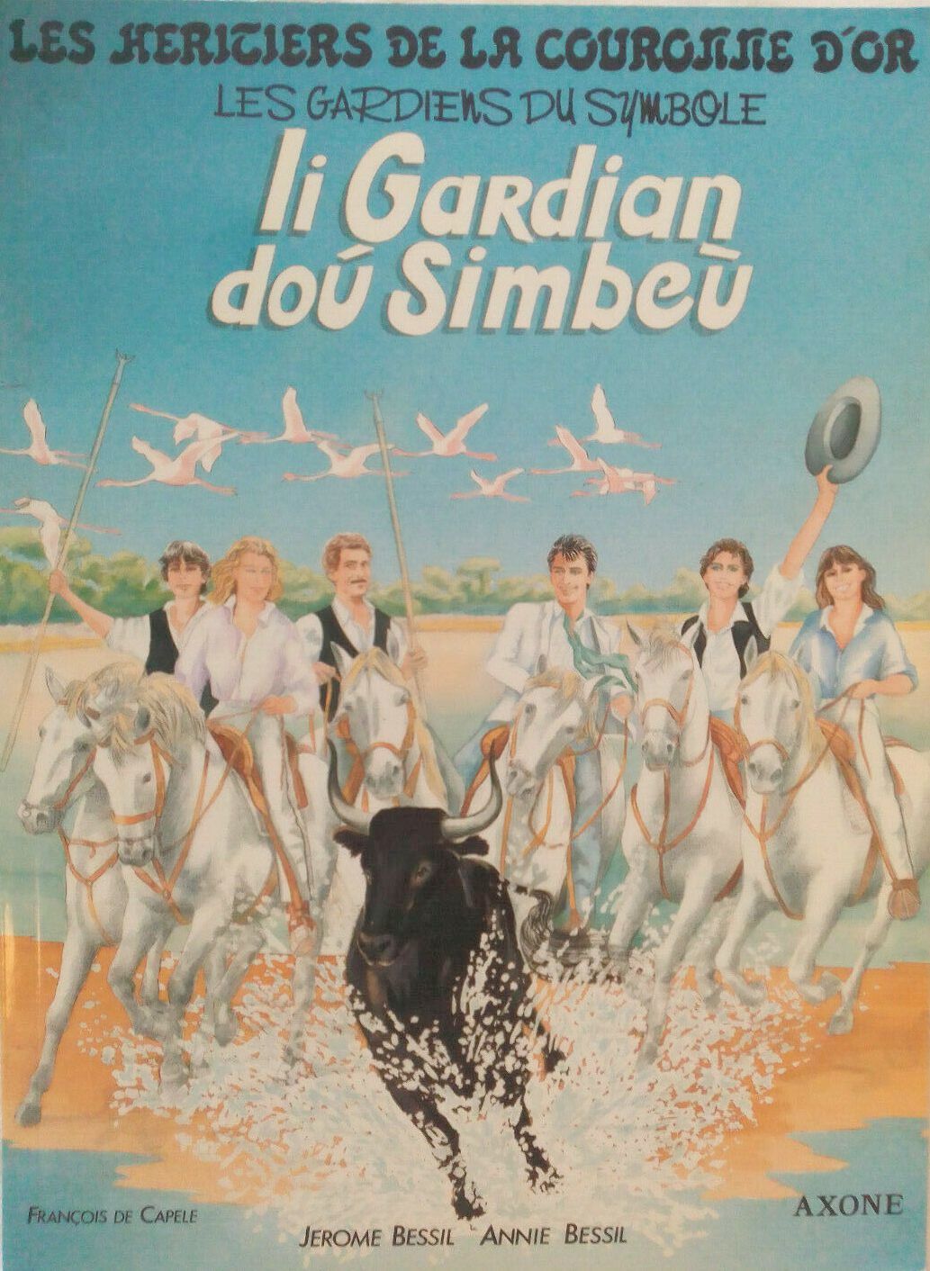 Couverture de l'album Les Héritiers de la couronne d'or Li gardian dou simbeu / les gardiens du symbole