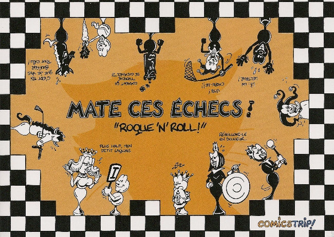 Couverture de l'album Mate ces Échecs ! Tome 1 Roque'n'roll !