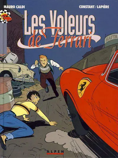 Couverture de l'album Mauro Caldi Tome 6 Les voleurs de Ferrari