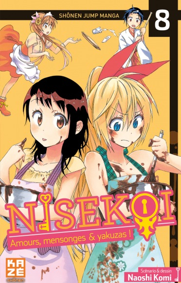 Couverture de l'album Nisekoi - Amours, Mensonges & Yakuzas ! 8 De justesse