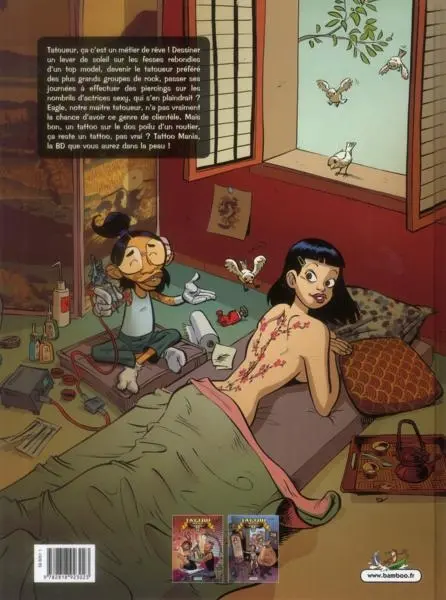 Verso de l'album Tattoo Mania 2