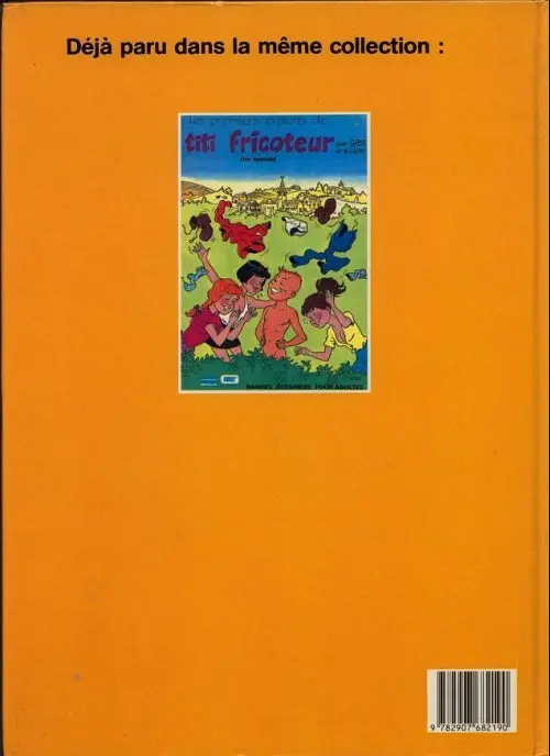 Verso de l'album Titi fricoteur Tome 2 Le Coq du Village