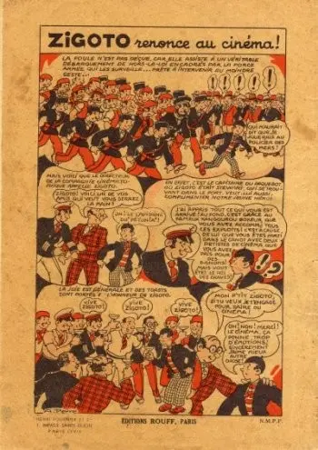Verso de l'album Zigoto Tome 15 Zigoto et les pirates