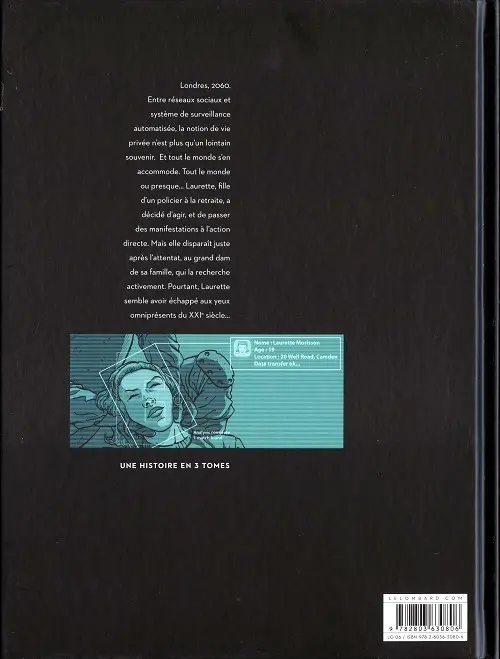Verso de l'album Au Royaume des aveugles Tome 1 Les invisibles