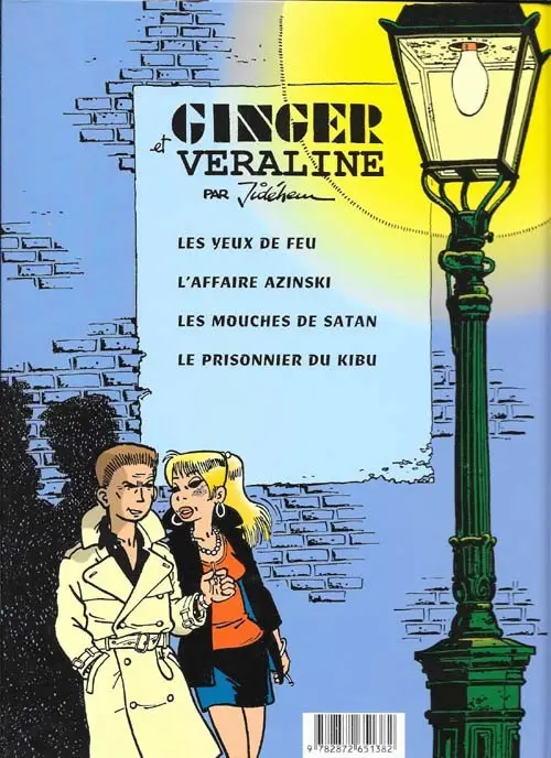 Verso de l'album Ginger Tome 6 Les mouches de Satan