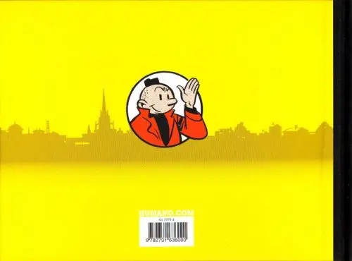 Verso de l'album Le Jeune Albert