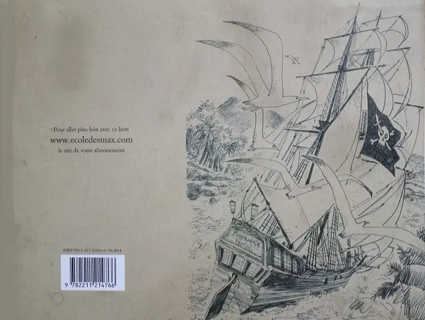 Verso de l'album Kidnappé ! Enlevé !