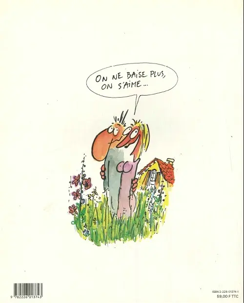 Verso de l'album Phantasmes