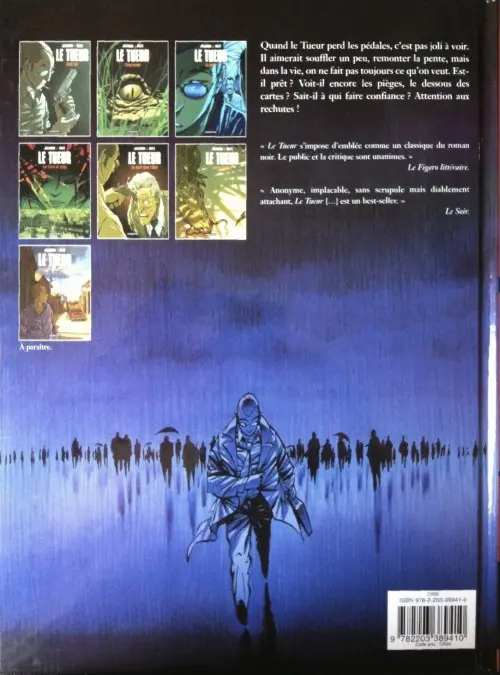 Verso de l'album Le Tueur Tome 2 L'engrenage