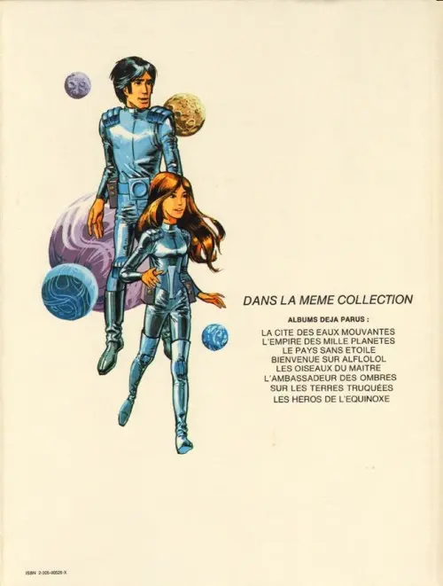 Verso de l'album Valérian Tome 2 L'empire des mille planètes