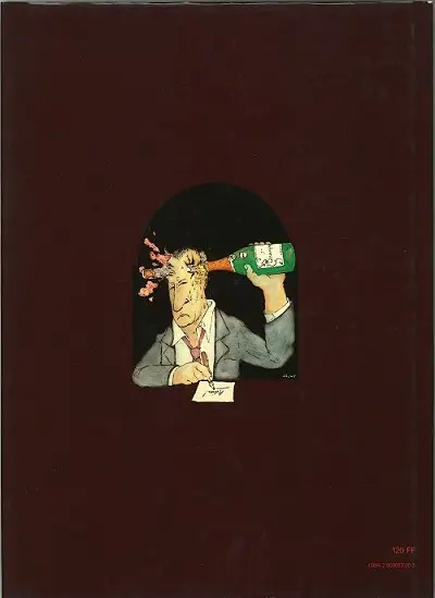 Verso de l'album Le Vin Tome 1