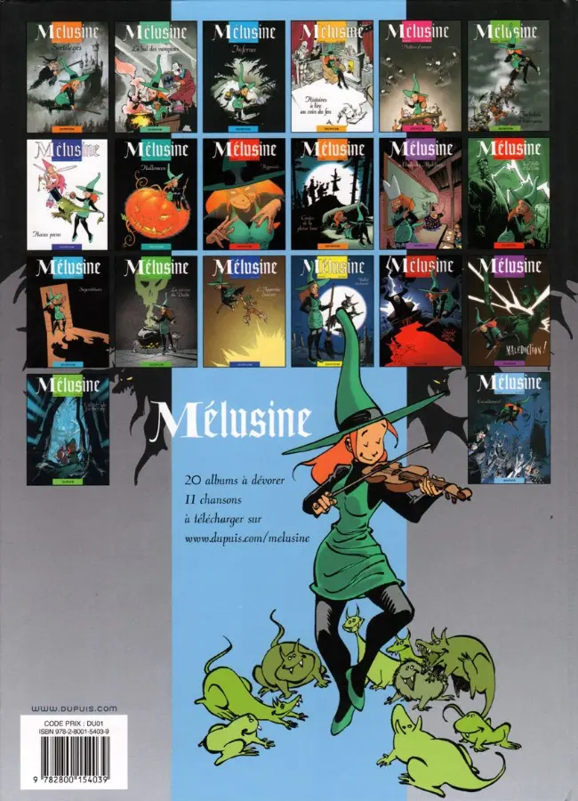 Verso de l'album Mélusine Tome 20 Envoûtement
