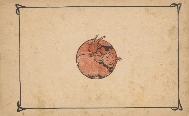 Verso de l'album Esprit des bêtes Esprit des bêtes : Le mouton et la chèvre
