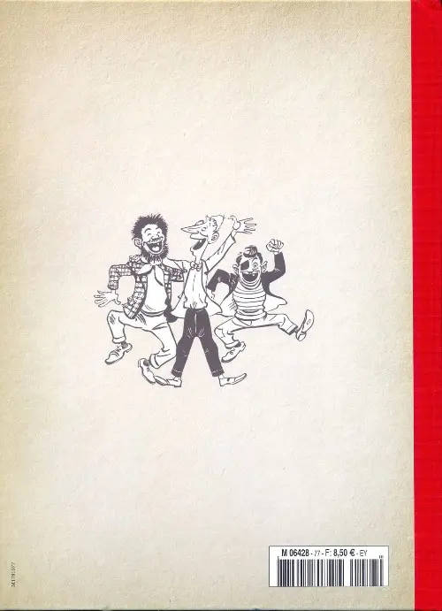Verso de l'album Les Pieds Nickelés - La collection Tome 78 Les Pieds Nickelés gens du voyage