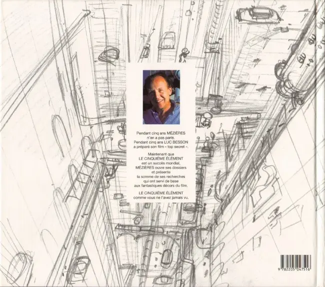 Verso de l'album Les extras de Mézières N° 2 Mon Cinquième Elément