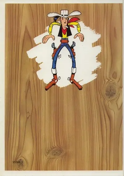 Verso de l'album Lucky Luke Tome 20 Billy the Kid